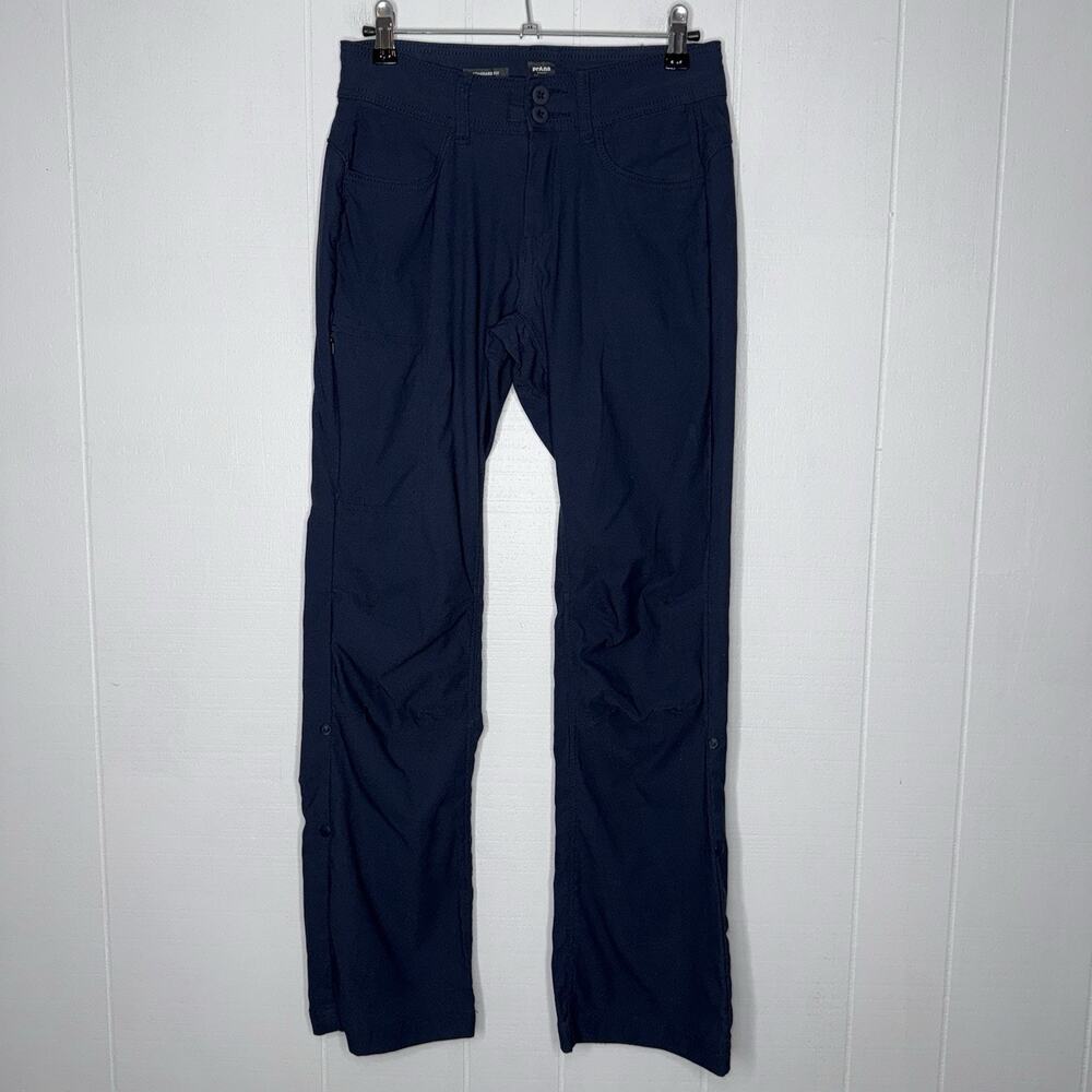 PrAna Women’s Halle II Pants Navy Blue Hiking Outdoors Size 0/SH